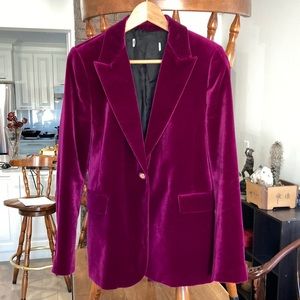 Velvet Blazer